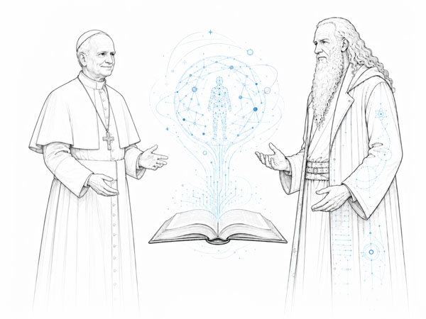 Papst trifft Quantenphilosoph